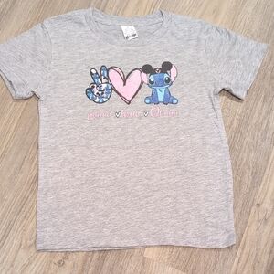 Peace, Love, Ohana Tee Size 5t